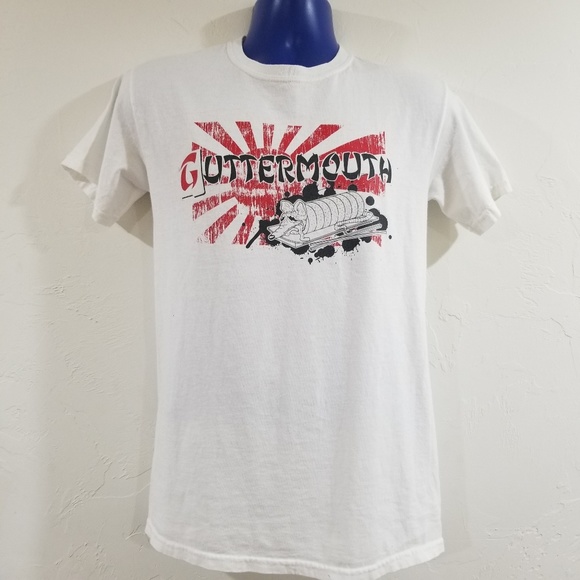 Guttermouth Punk Band Concert Shirt Screen Print